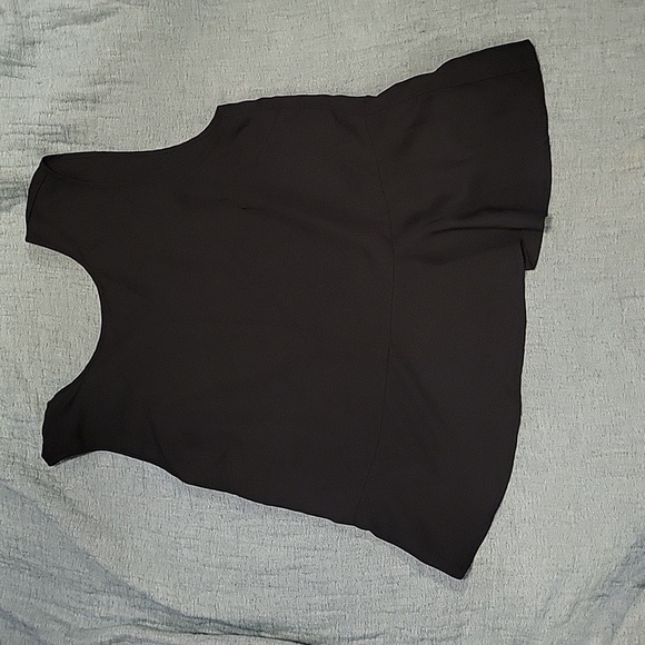 BCBG MaxAzria Womens Size M Asymmetrical Babydoll Top Whimsigoth, - Picture 7 of 8